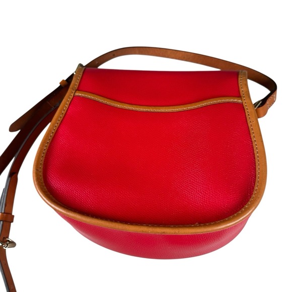 Dooney & Bourke Claremont Leather Field Bag - Red - Picture 3 of 10